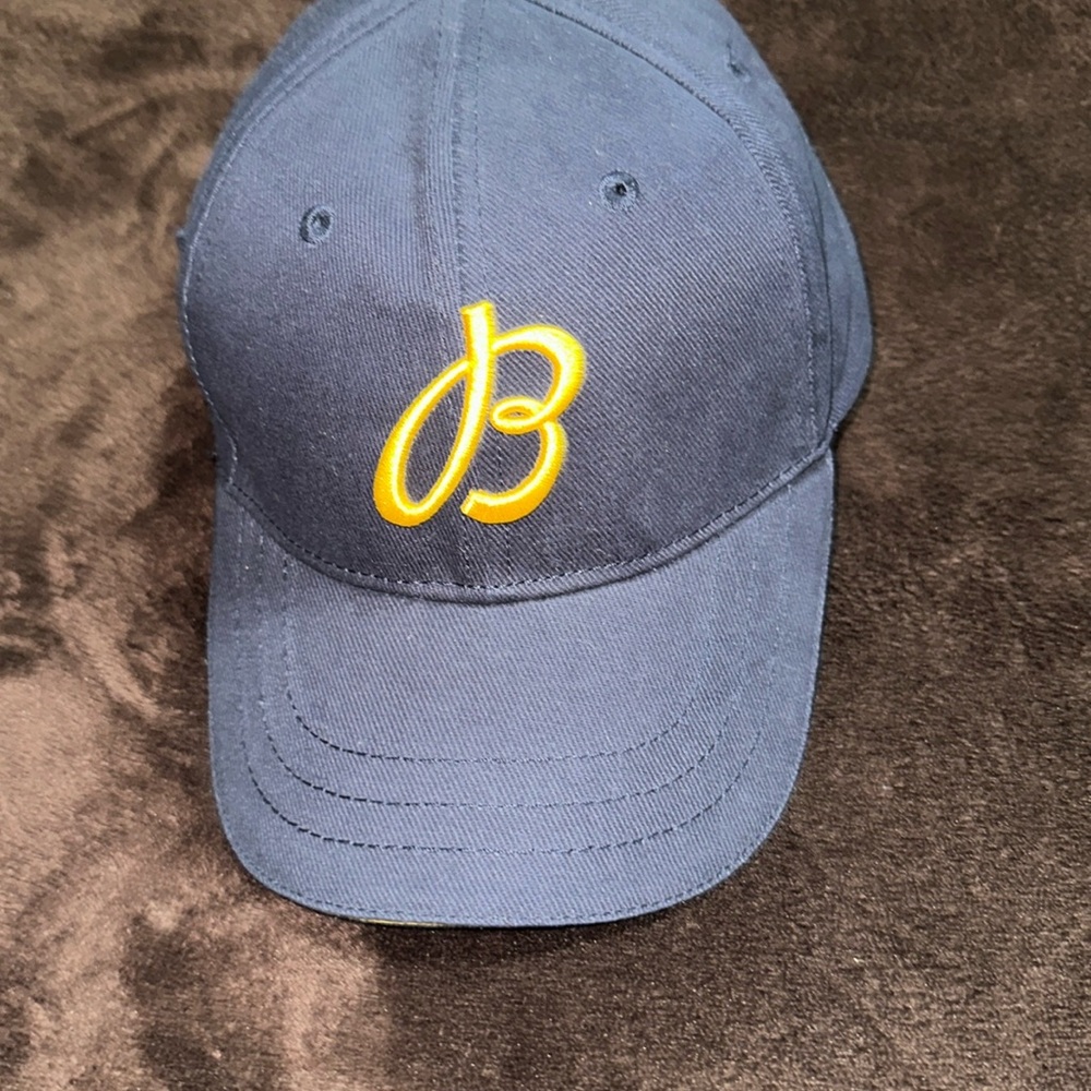BREITLING 1884 RARE BASEBALL CAP. BLUE & GOLD. One size fits all.